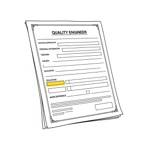 فرم استخدام مهندس کیفیت