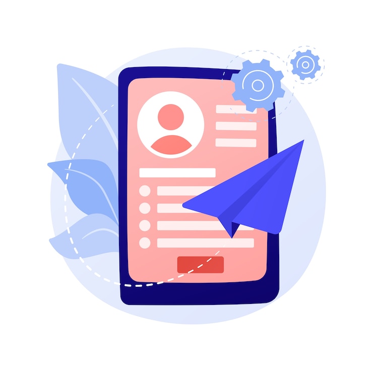 woman-personal-profile-employer-holding-job-candidate-cv-employee-resume-isolated-flat-design-element-medical-clinic-hospital-patient-card-c پرسشنامه آنلاین رایگان